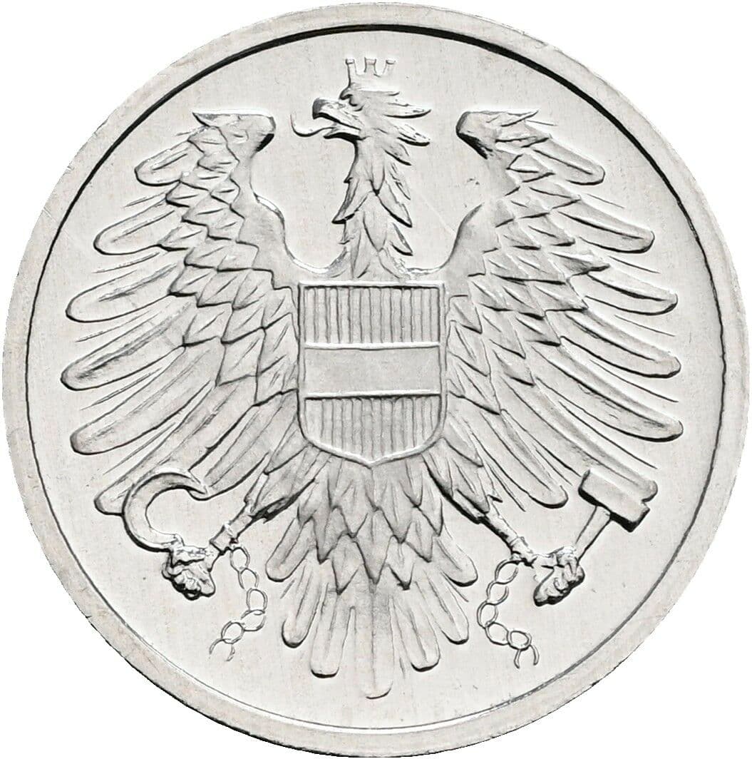 2 Groschen 1981 – Rückseite