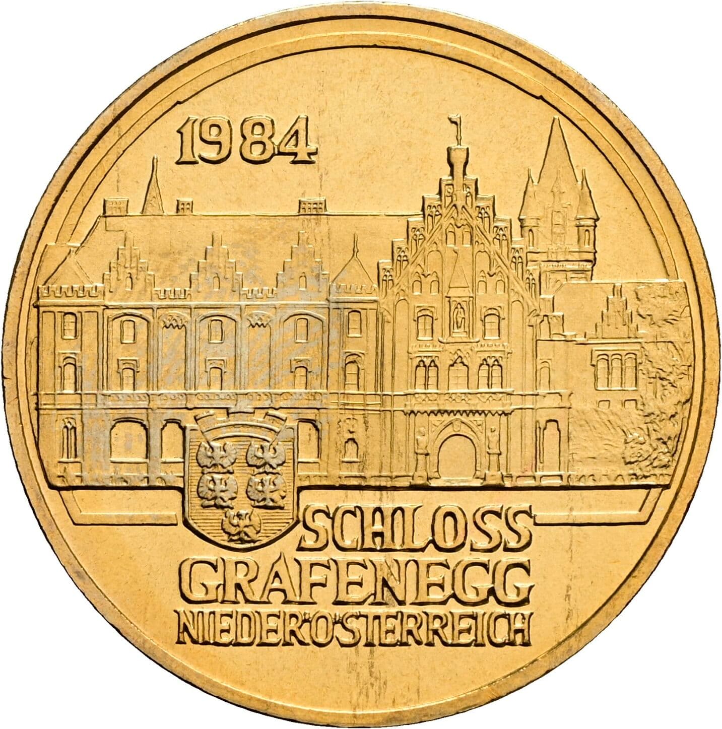 20 Schilling 1984 – Rückseite