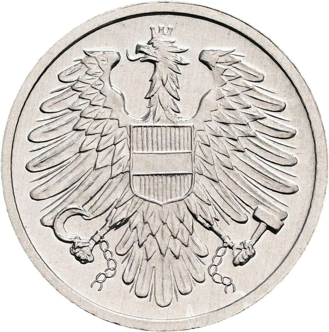 2 Groschen 1981 – Rückseite