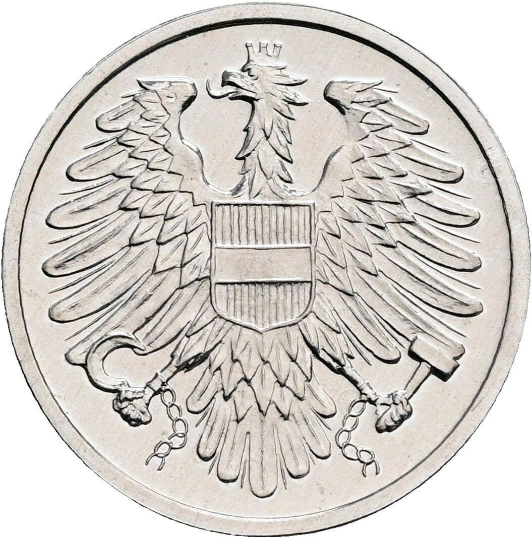 2 Groschen 1981 – Rückseite