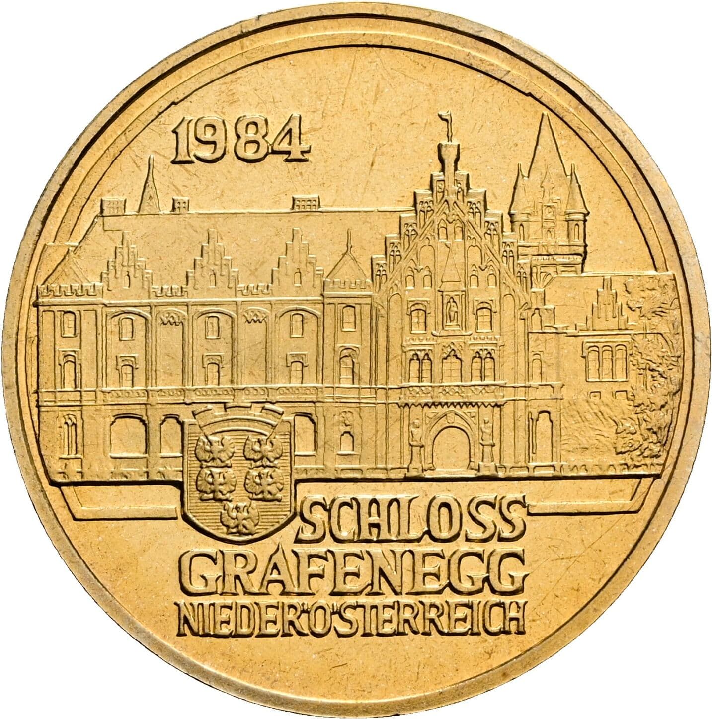 20 Schilling 1984 – Rückseite