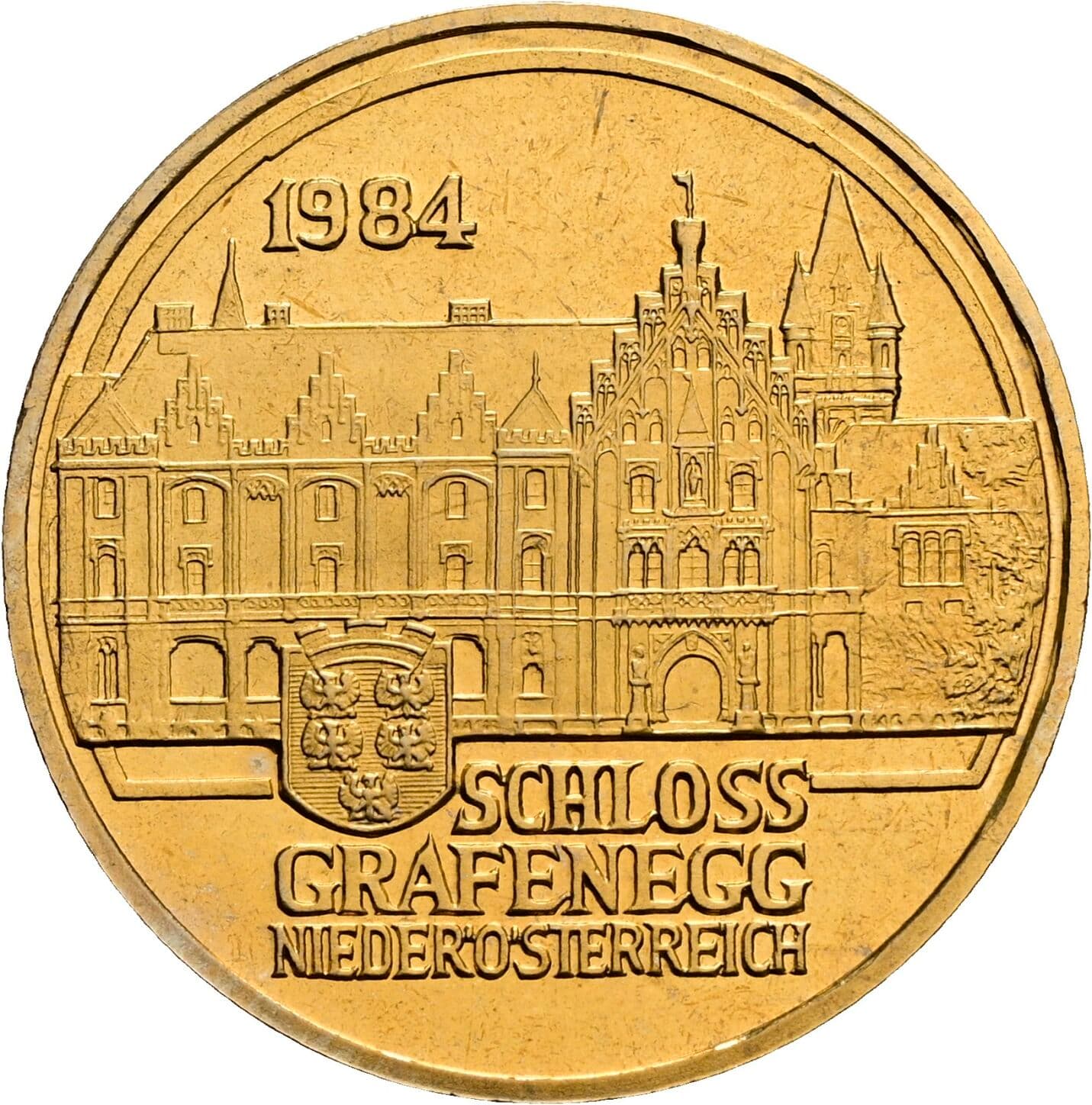 20 Schilling 1984 – Rückseite