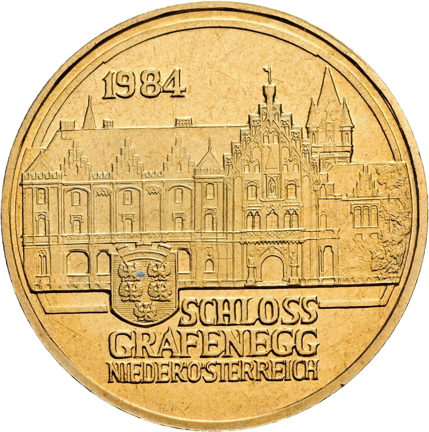 20 Schilling 1984 – Rückseite