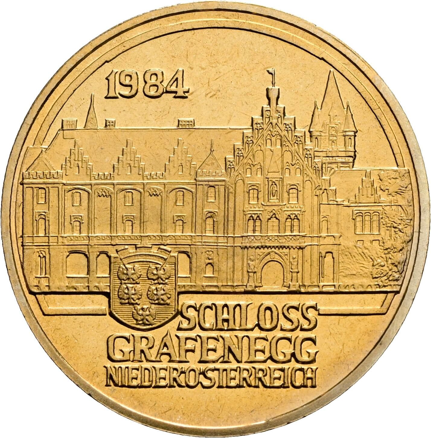 20 Schilling 1984 – Rückseite