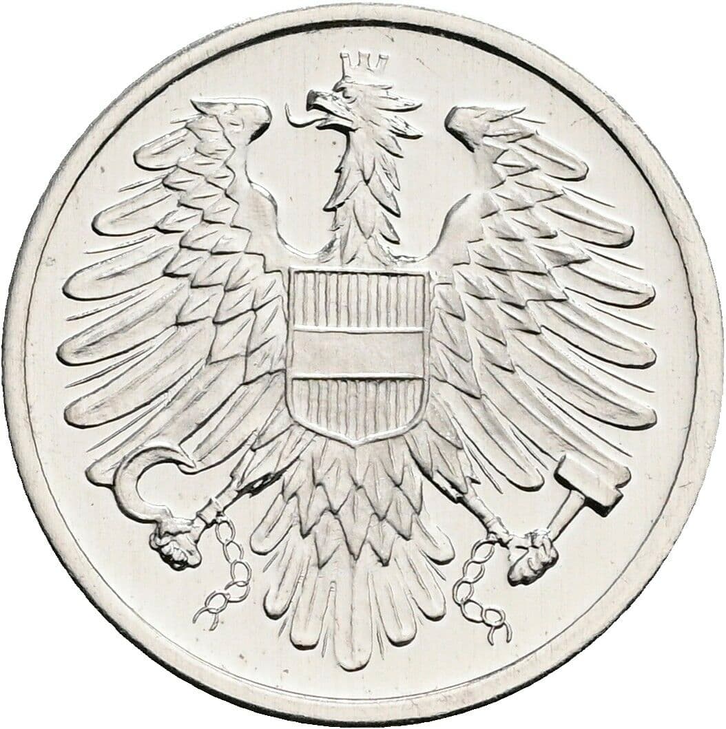 2 Groschen 1981 – Rückseite