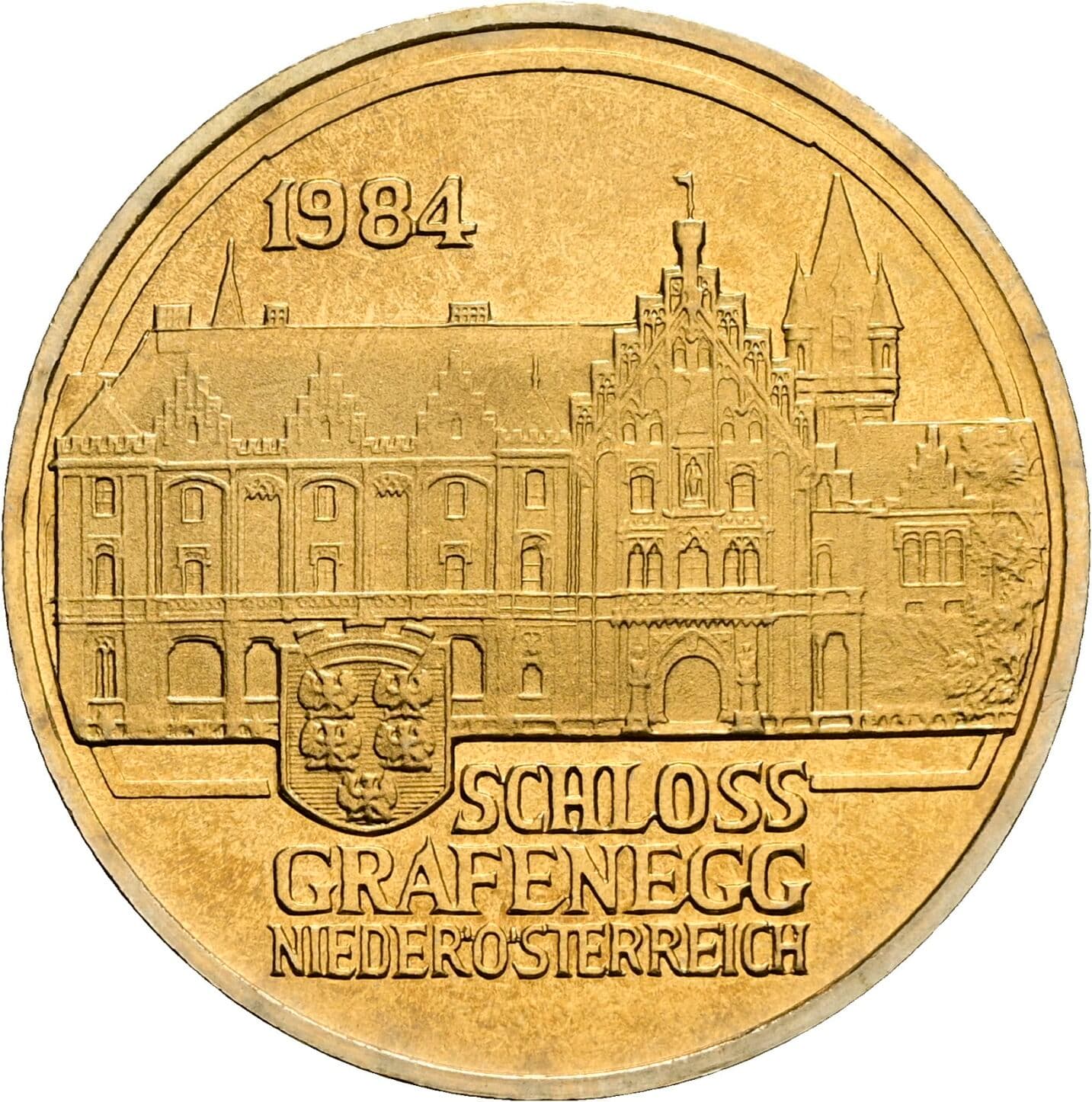 20 Schilling 1984 – Rückseite