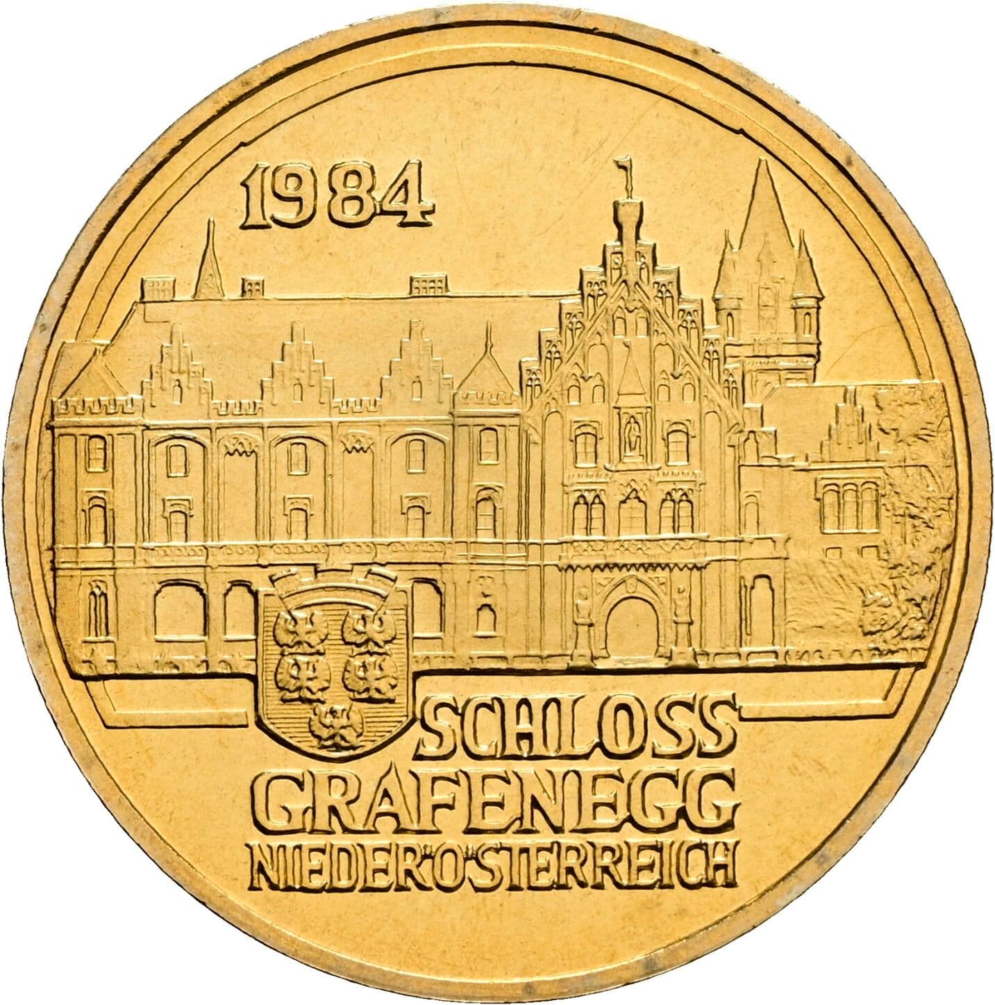 20 Schilling 1984 – Rückseite
