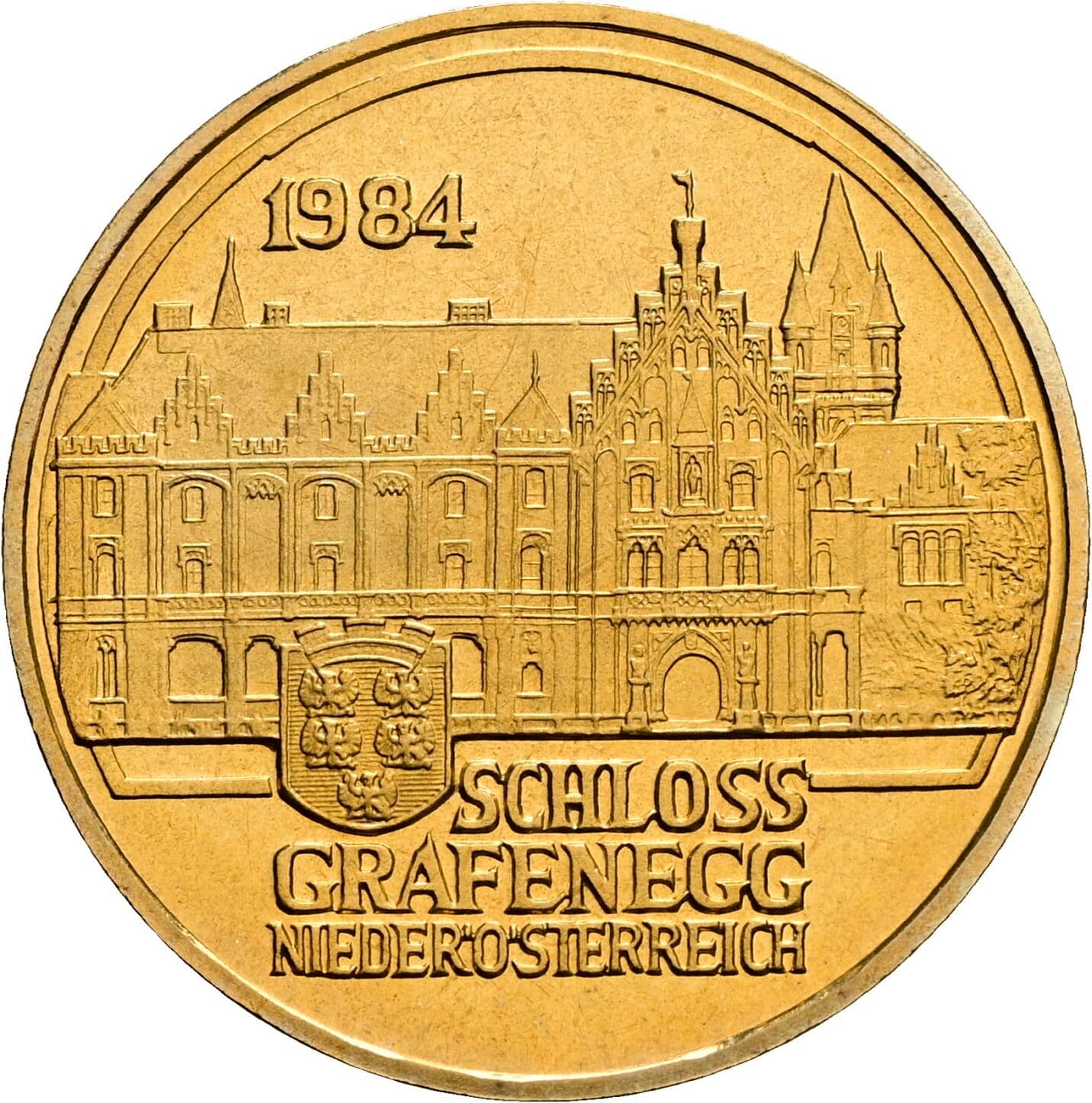 20 Schilling 1984 – Rückseite