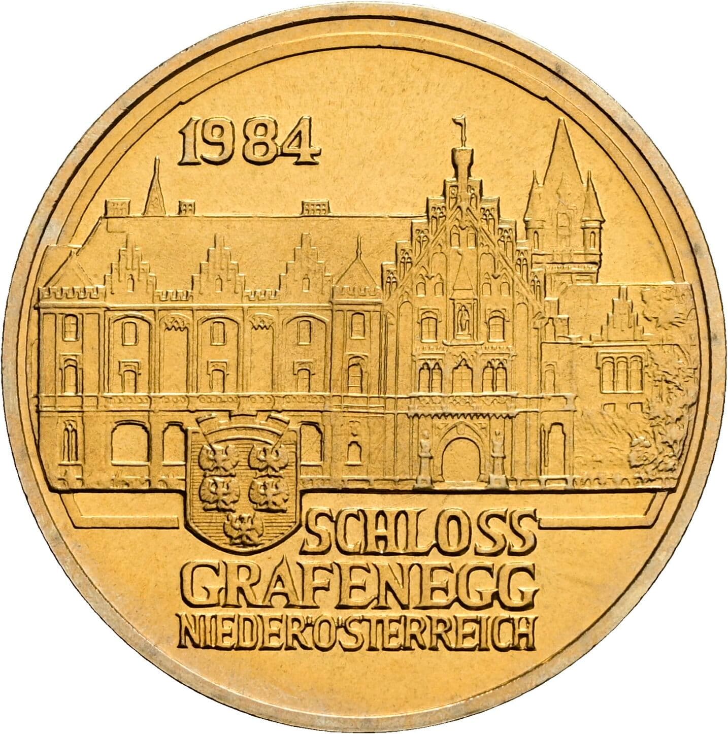 20 Schilling 1984 – Rückseite