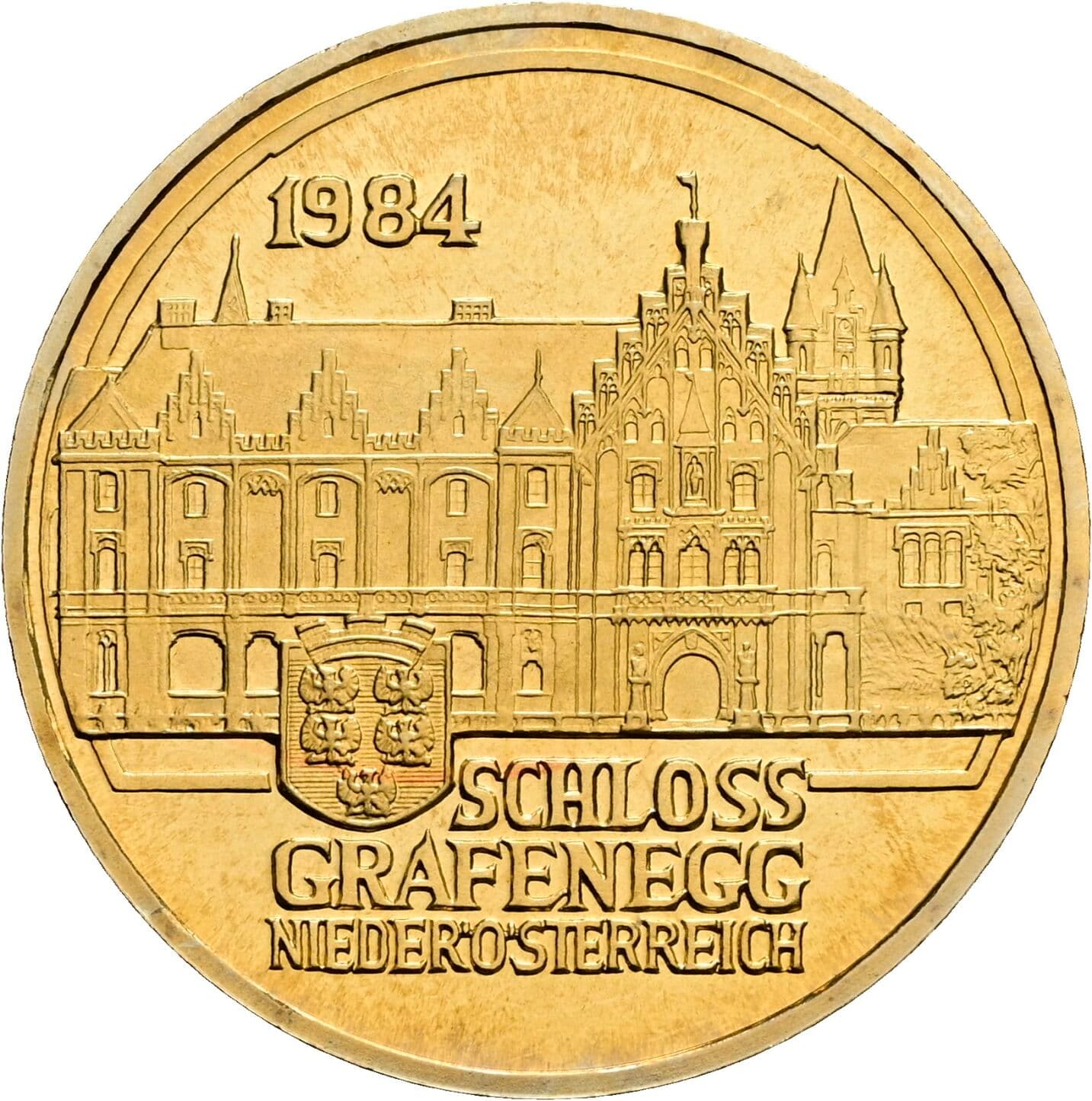 20 Schilling 1984 – Rückseite