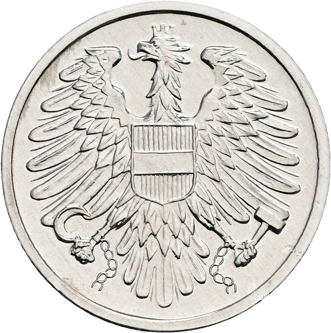 2 Groschen 1981 – Rückseite