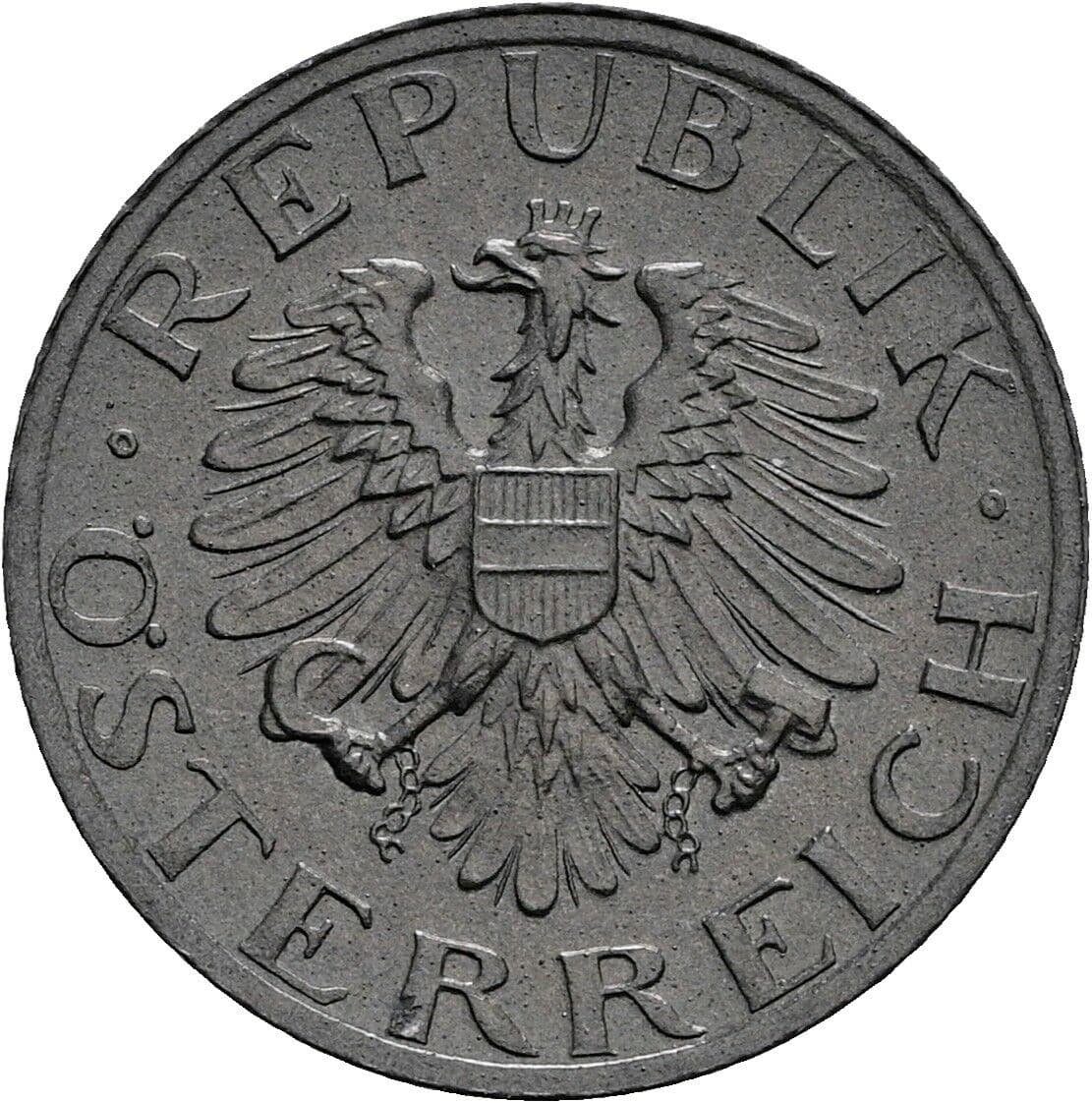 5 Groschen 1981 – Rückseite