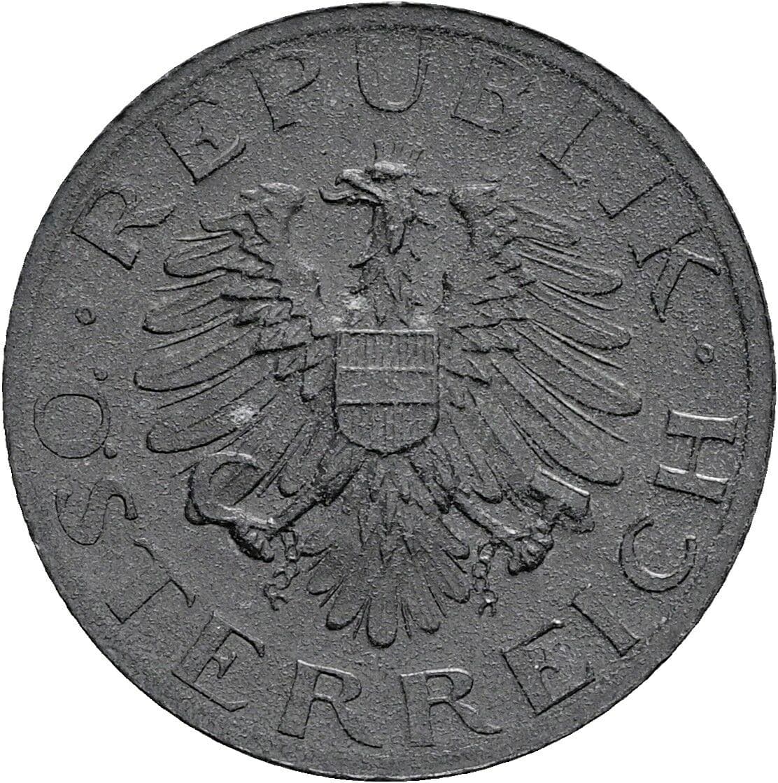 5 Groschen 1981 – Rückseite