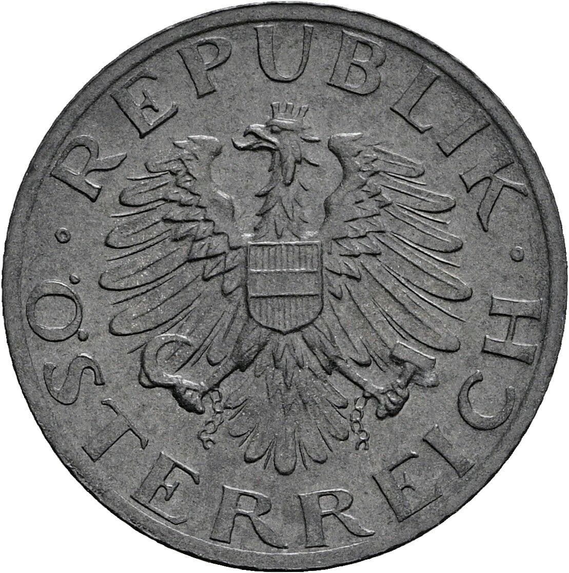 5 Groschen 1981 – Rückseite