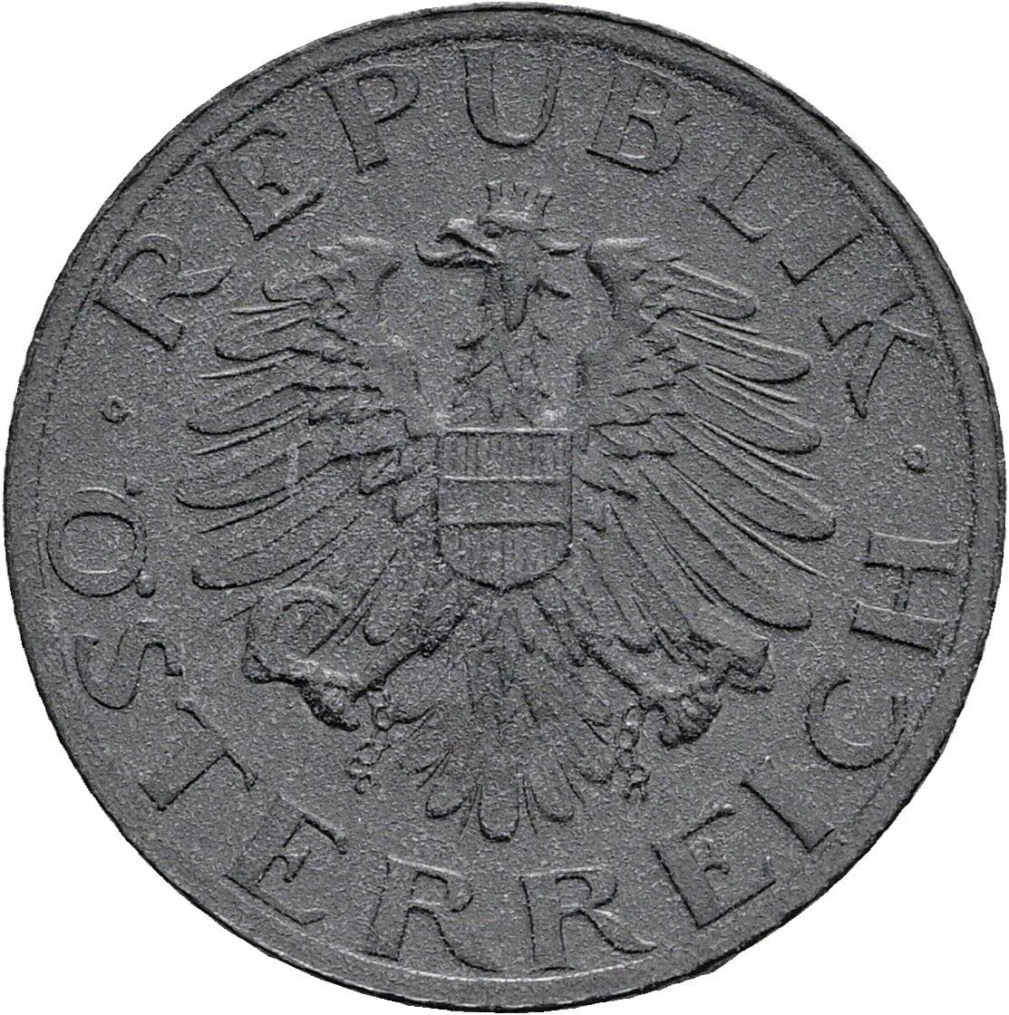 5 Groschen 1981 – Rückseite