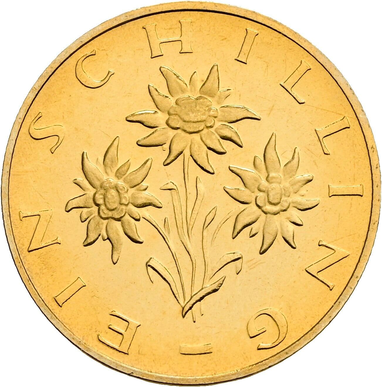 1 Schilling 1981 – Rückseite