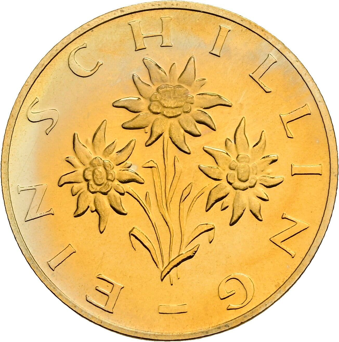 1 Schilling 1981 – Rückseite