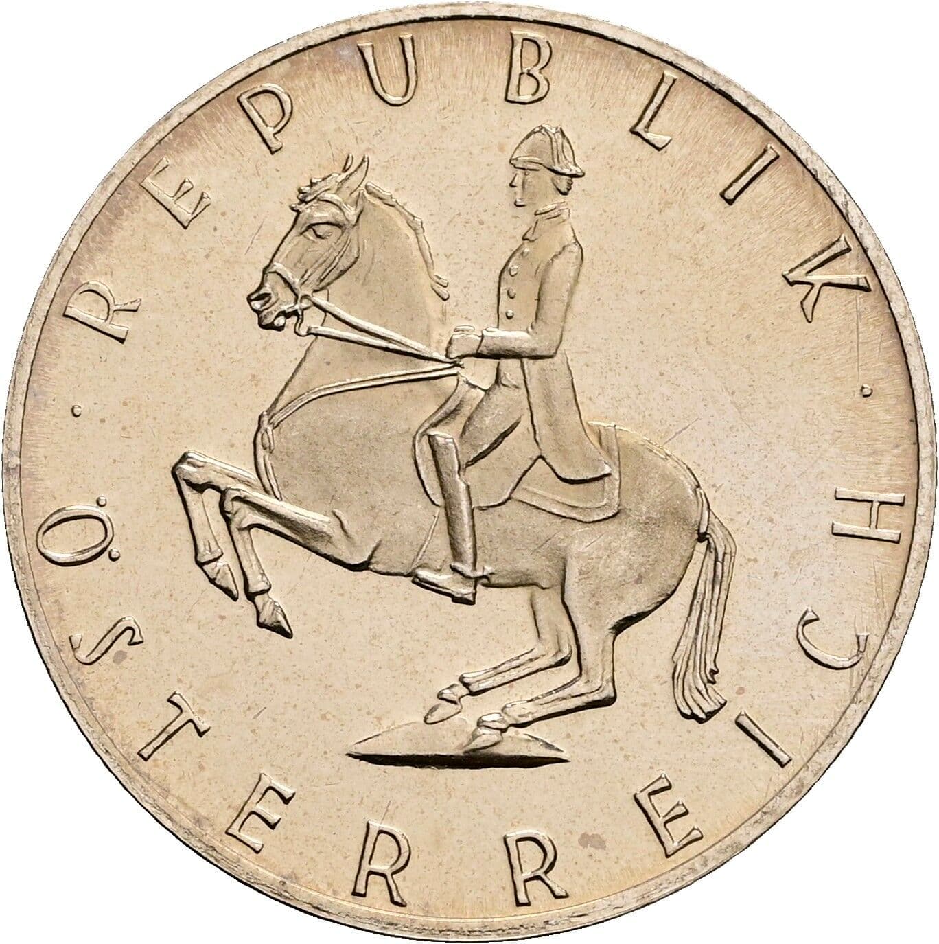 5 Schilling 1981 – Rückseite