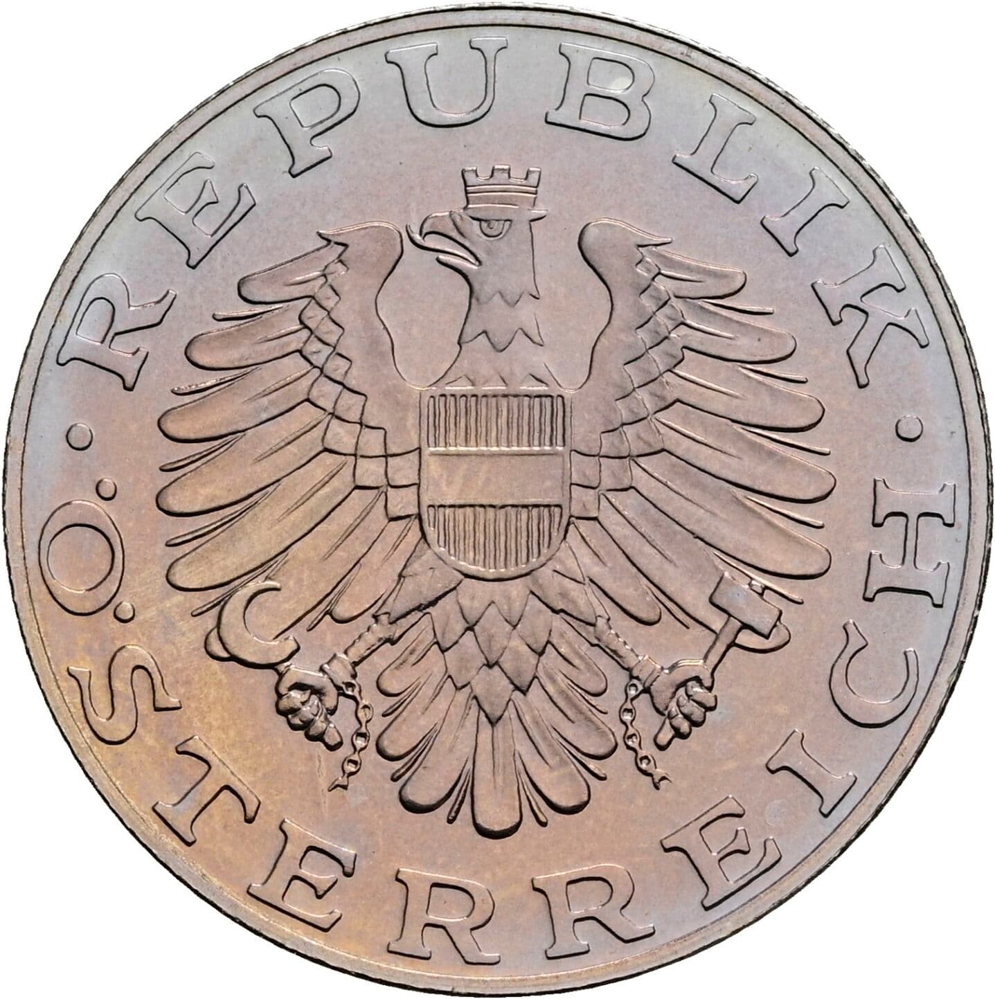 10 Schilling 1981 – Rückseite