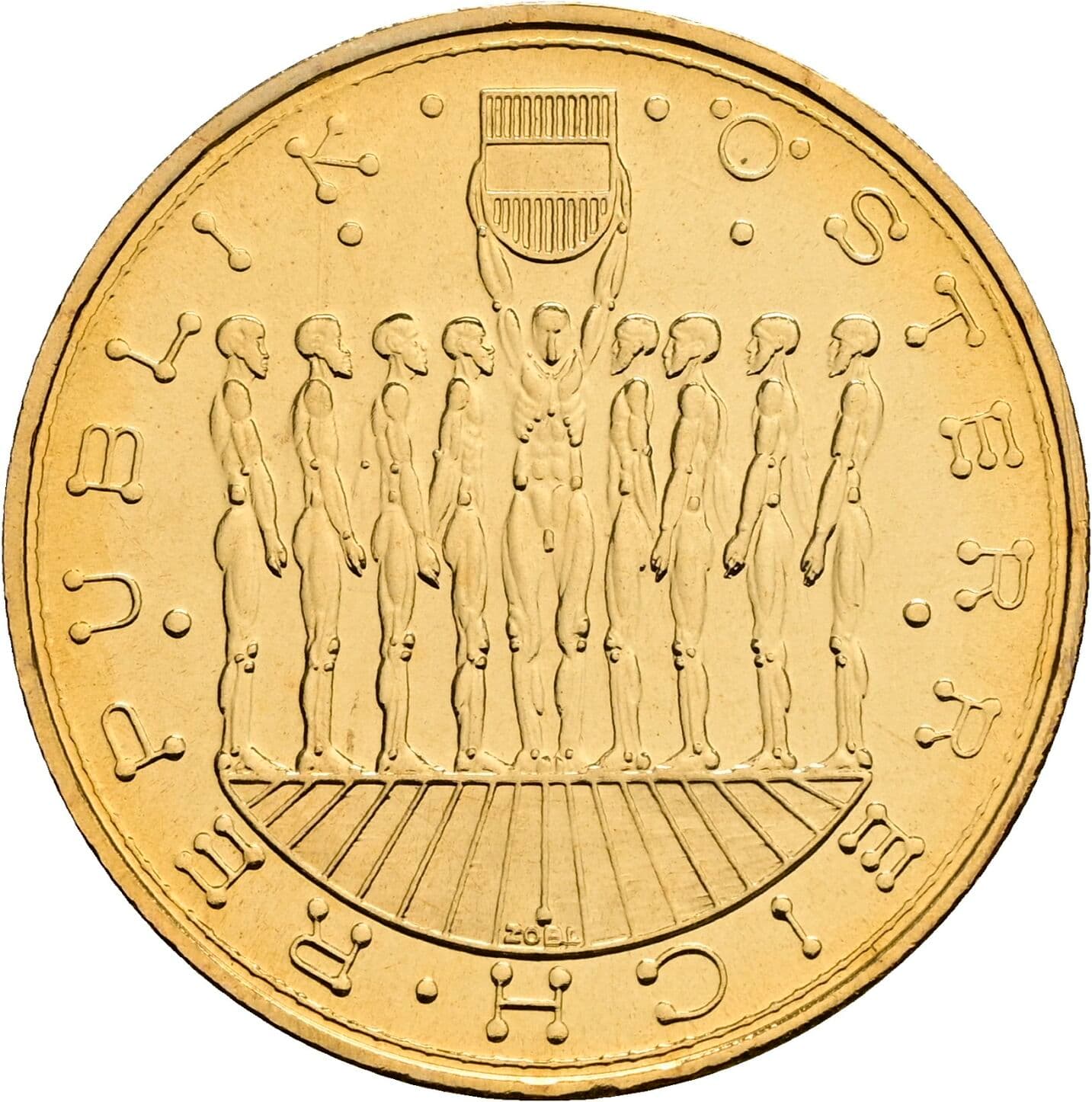 20 Schilling 1981 – Rückseite