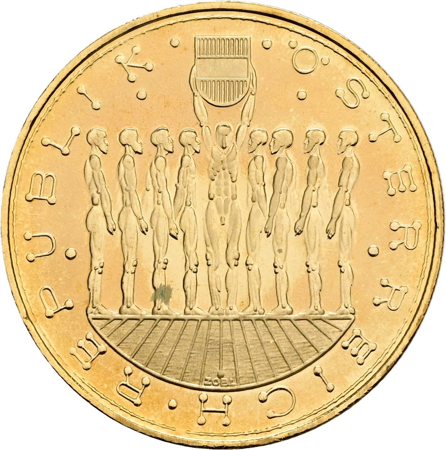 20 Schilling 1981 – Rückseite
