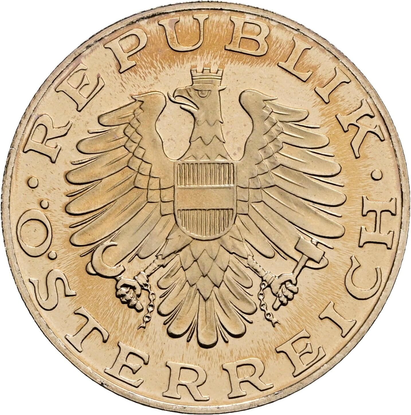 10 Schilling 1981 – Rückseite