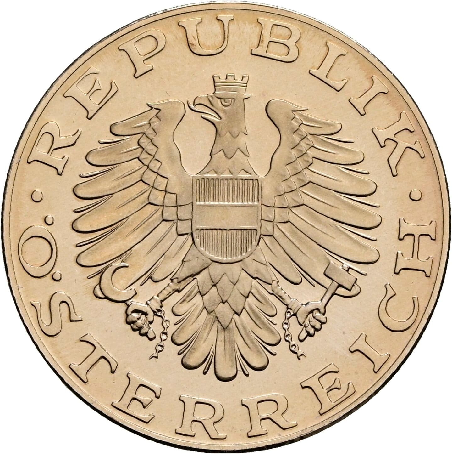 10 Schilling 1981 – Rückseite