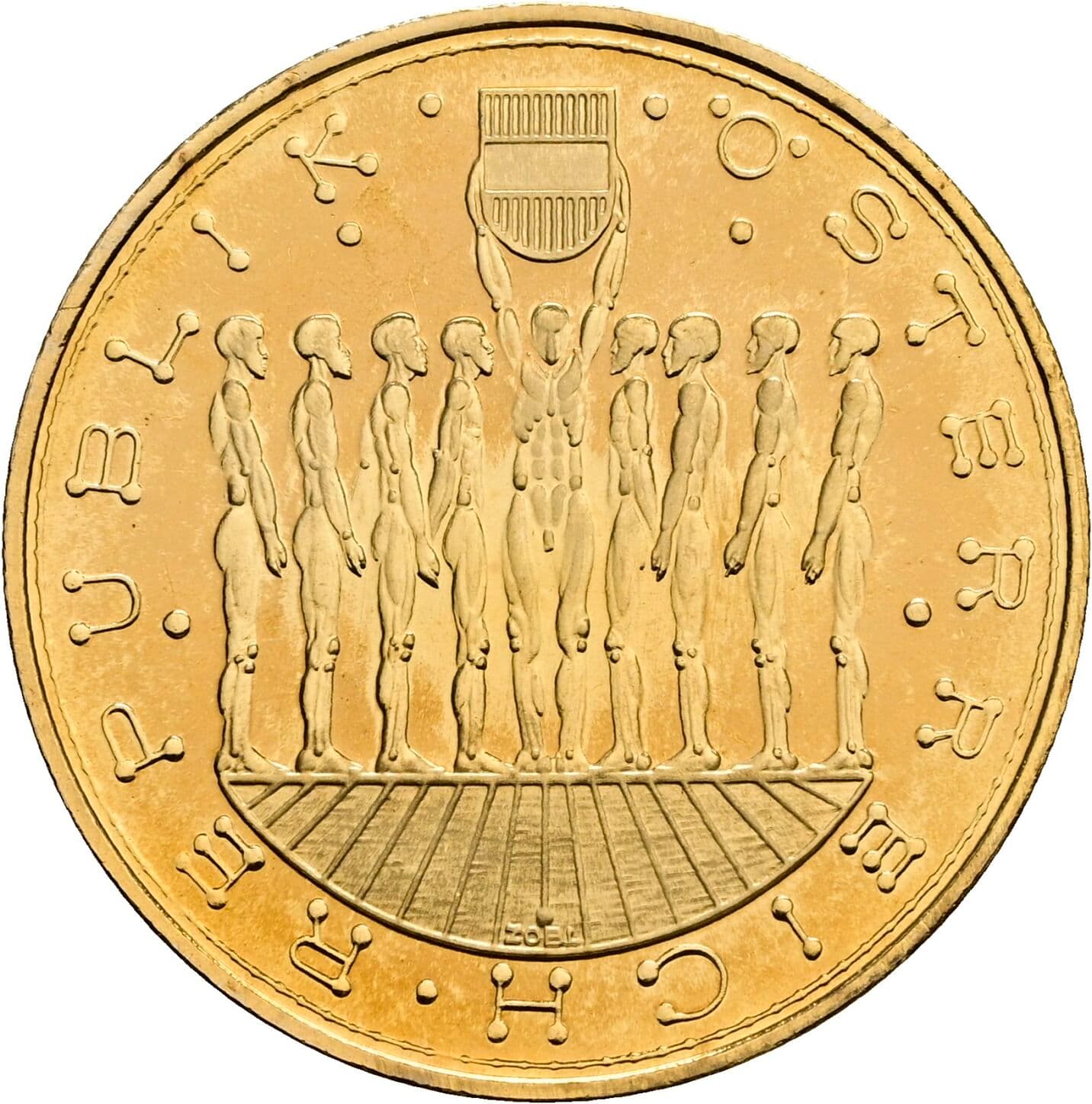 20 Schilling 1981 – Rückseite