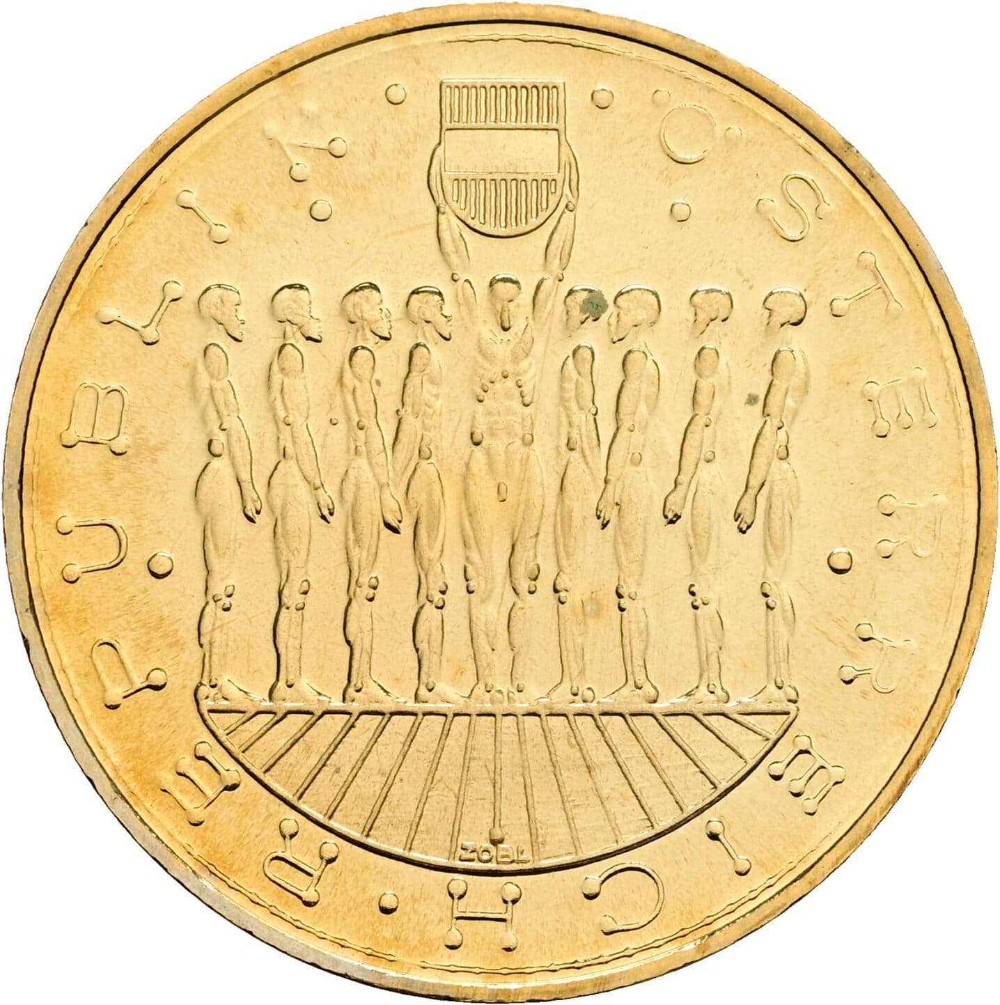 20 Schilling 1981 – Rückseite