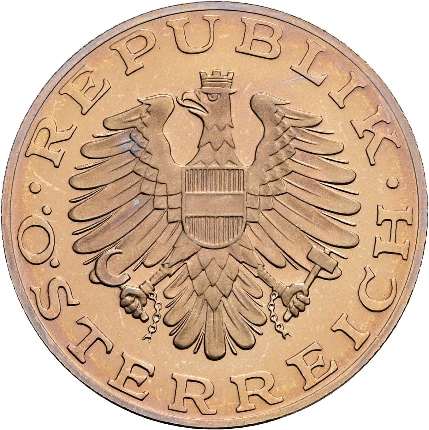10 Schilling 1981 – Rückseite