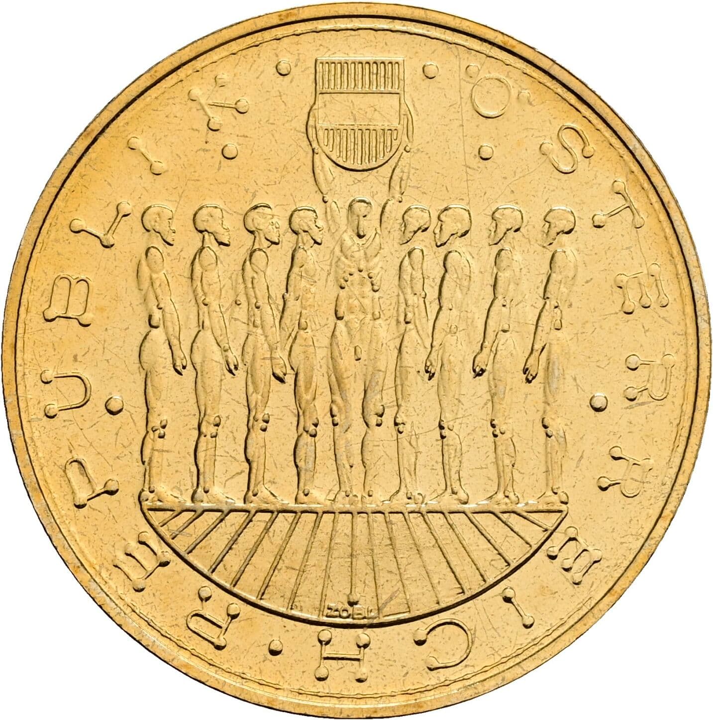 20 Schilling 1981 – Rückseite