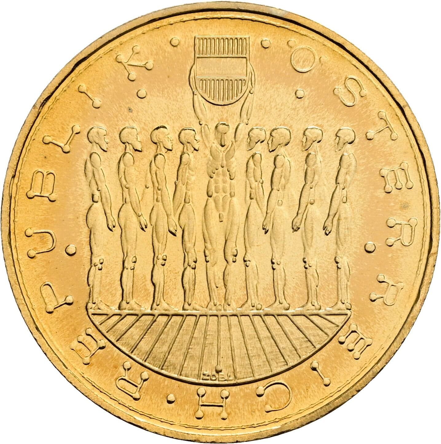 20 Schilling 1981 – Rückseite