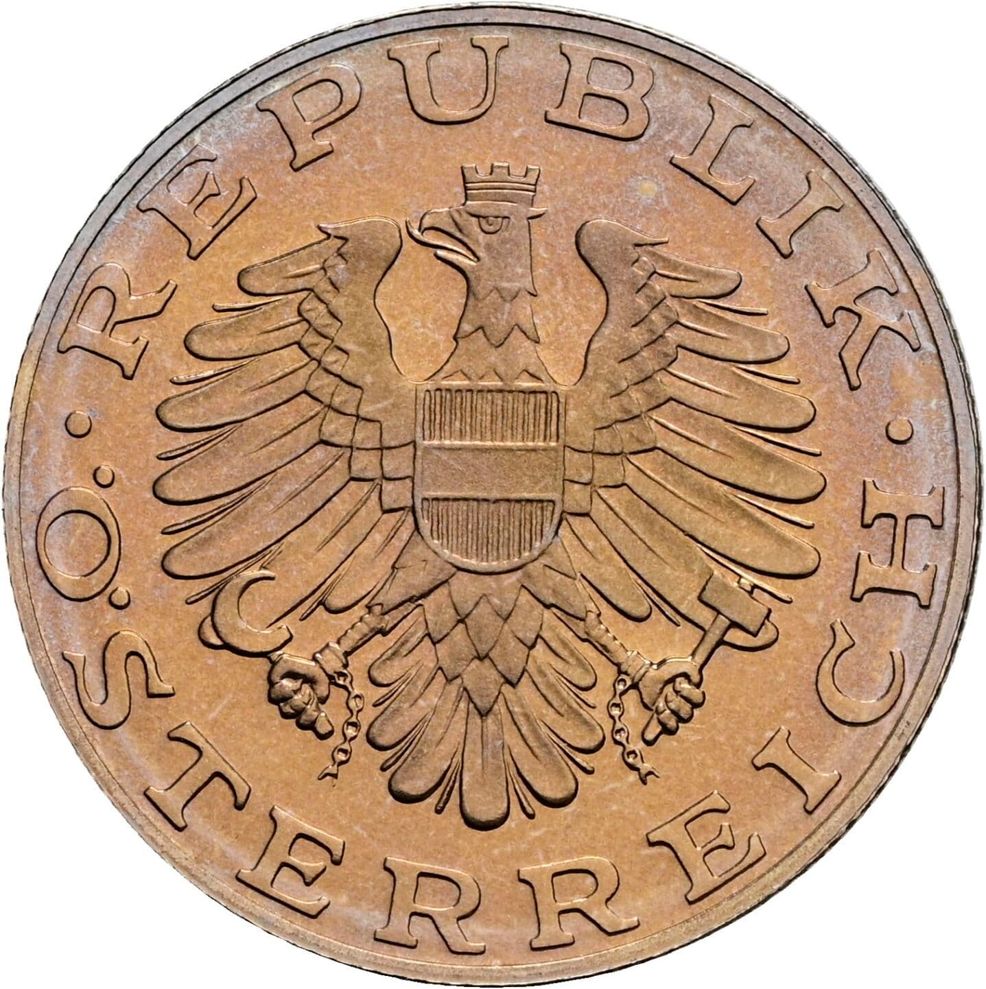 10 Schilling 1981 – Rückseite