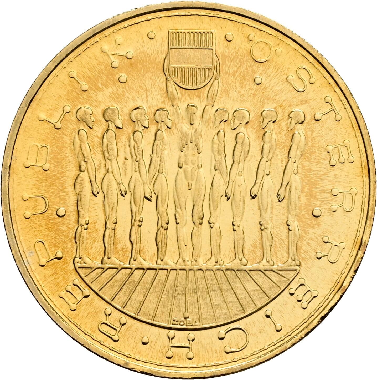 20 Schilling 1981 – Rückseite