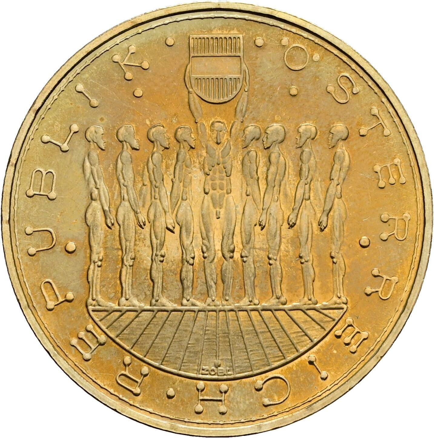 20 Schilling 1981 – Rückseite