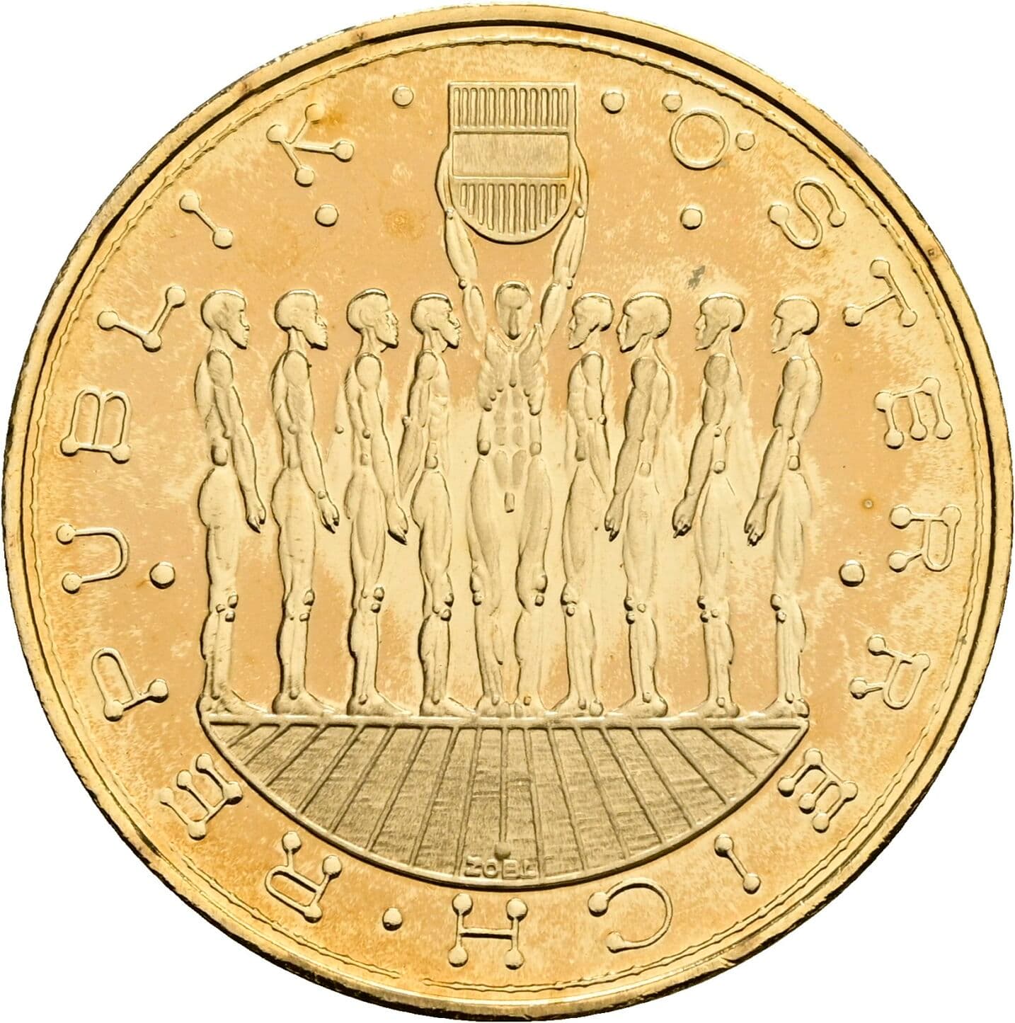 20 Schilling 1981 – Rückseite