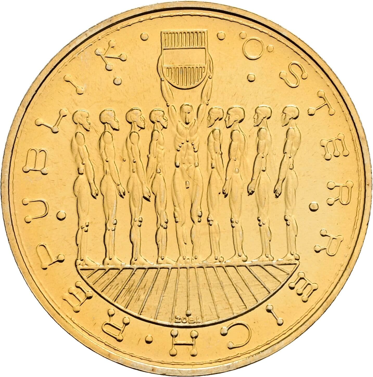 20 Schilling 1981 – Rückseite