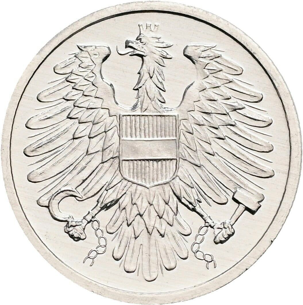 2 Groschen 1980 – Rückseite