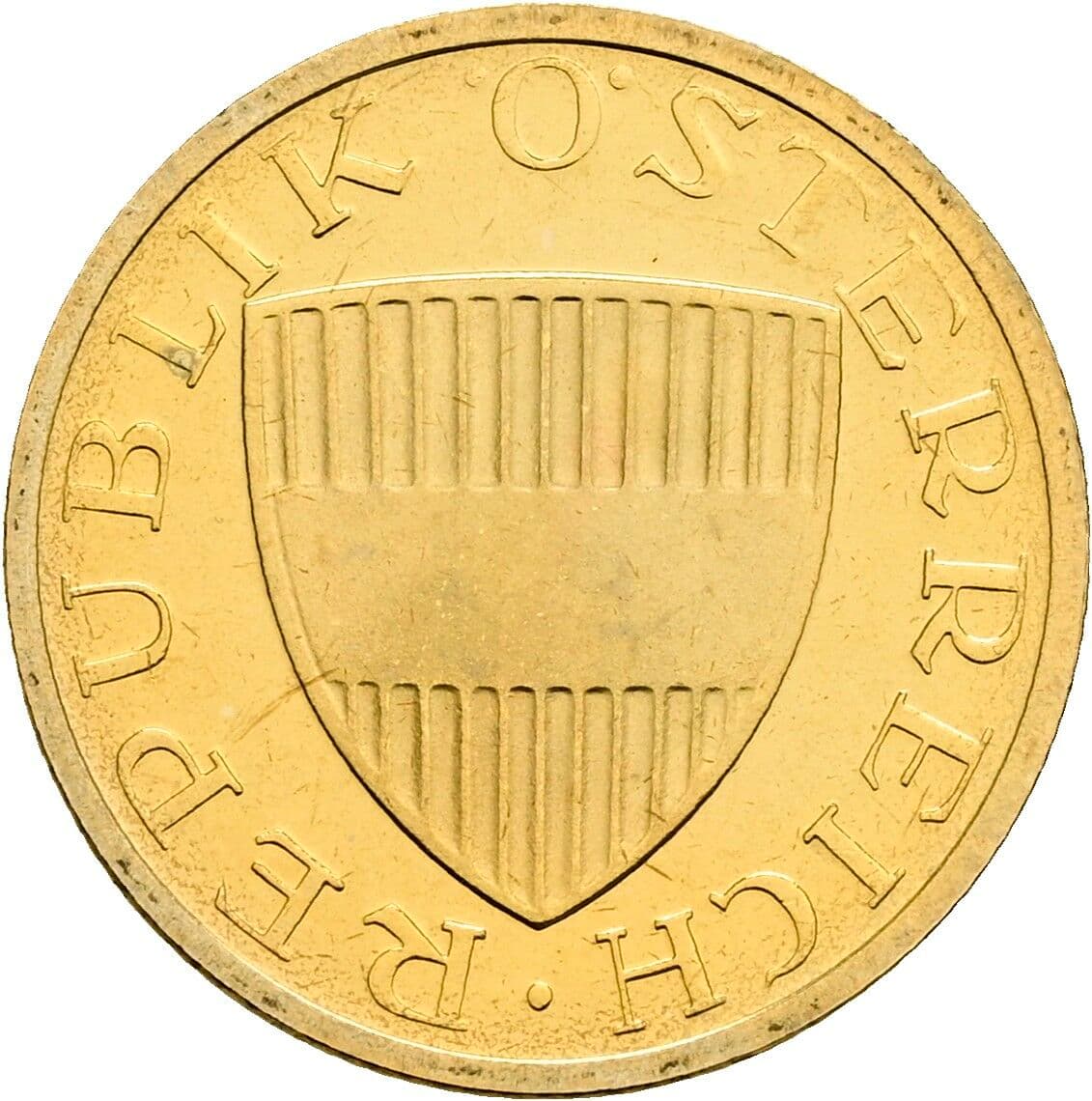 50 Groschen 1980 – Rückseite