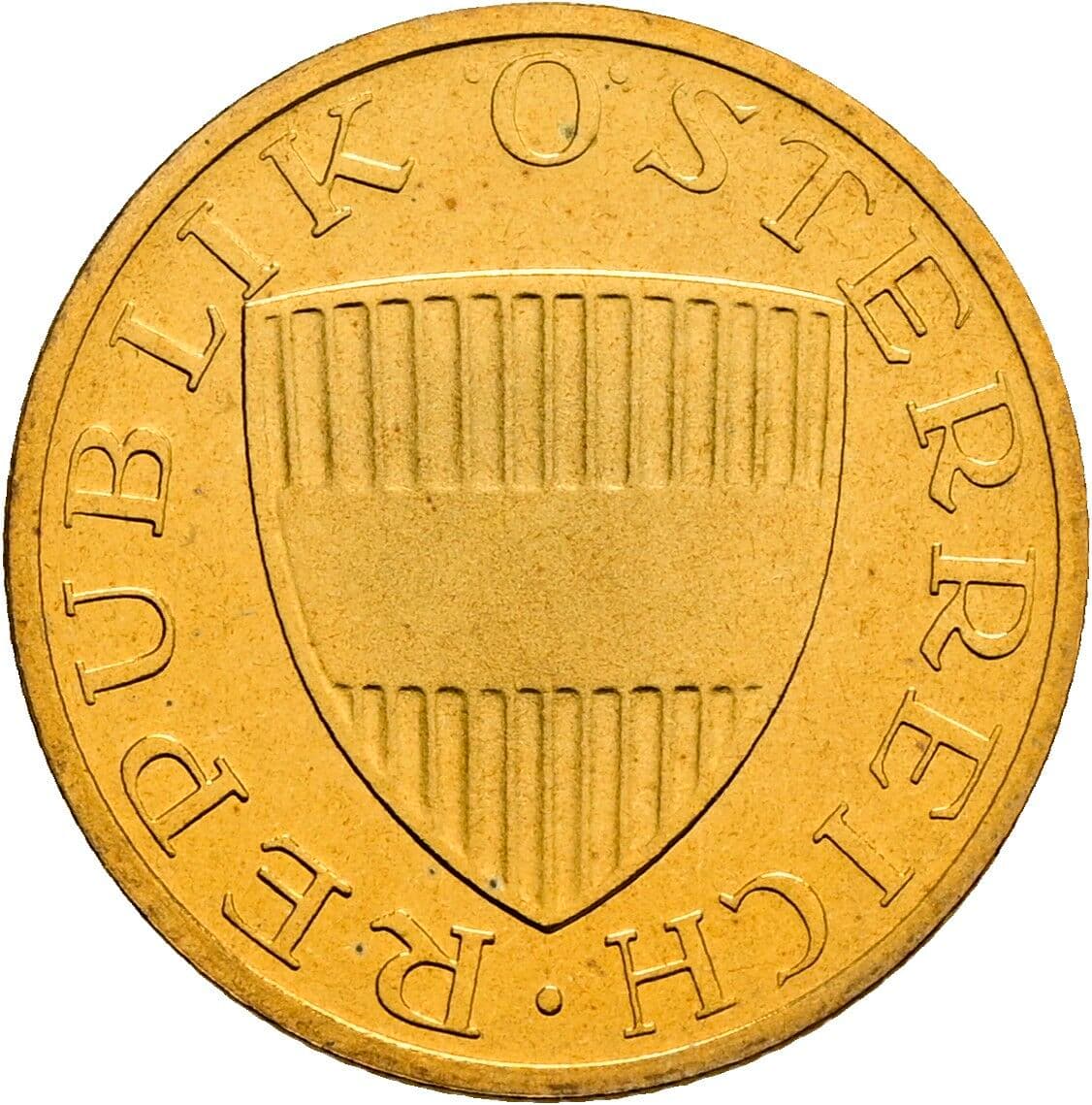 50 Groschen 1989 – Rückseite