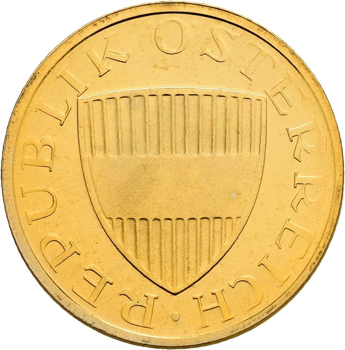 50 Groschen 1980 – Rückseite