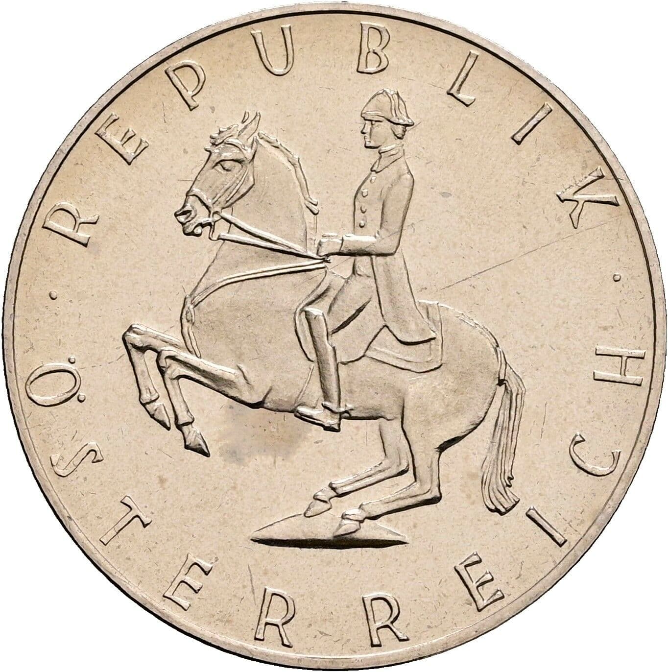 5 Schilling 1980 – Rückseite