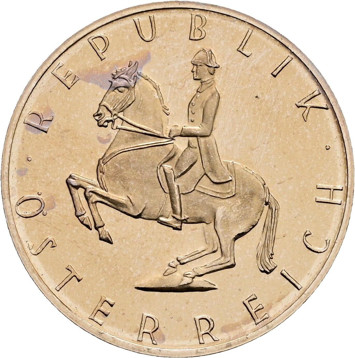 5 Schilling 1980 – Rückseite