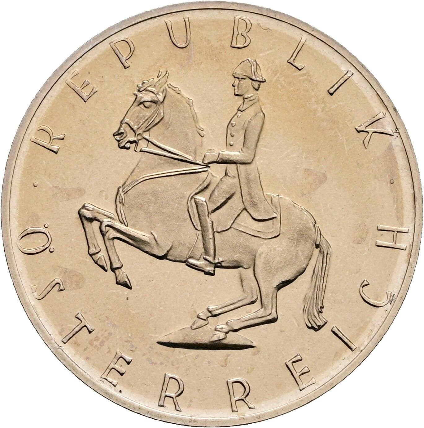 5 Schilling 1980 – Rückseite