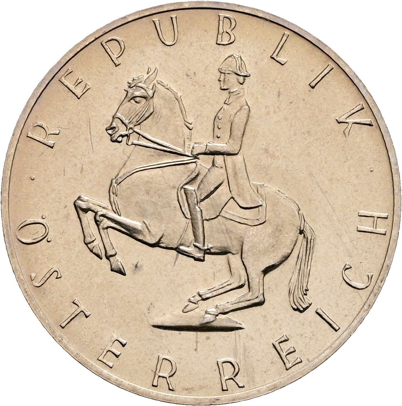5 Schilling 1980 – Rückseite