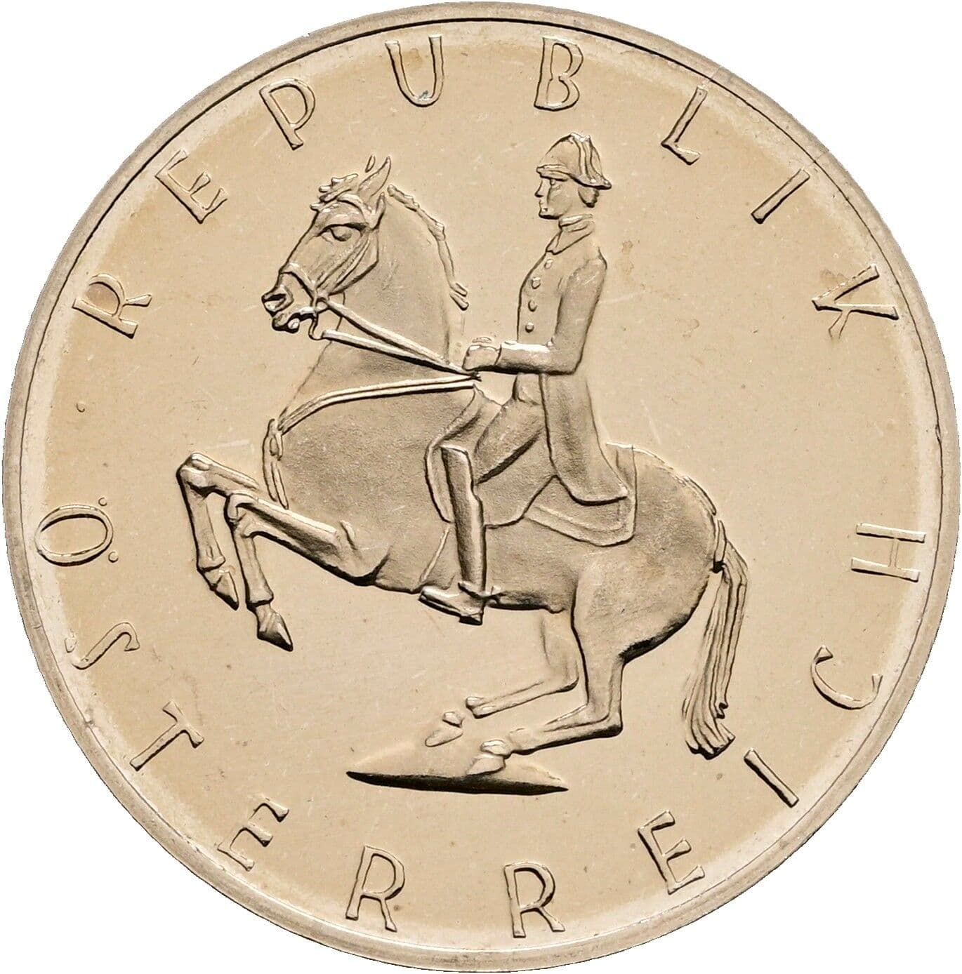 5 Schilling 1980 – Rückseite