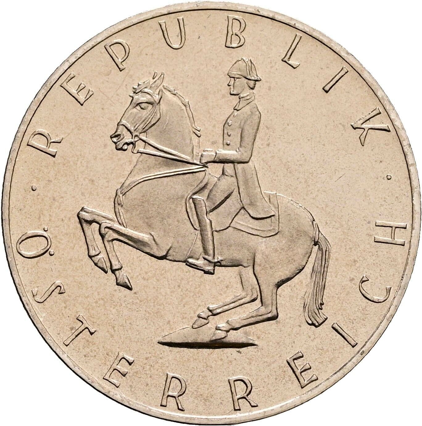 5 Schilling 1980 – Rückseite