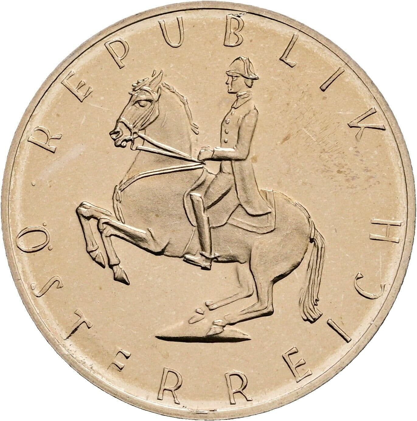 5 Schilling 1980 – Rückseite