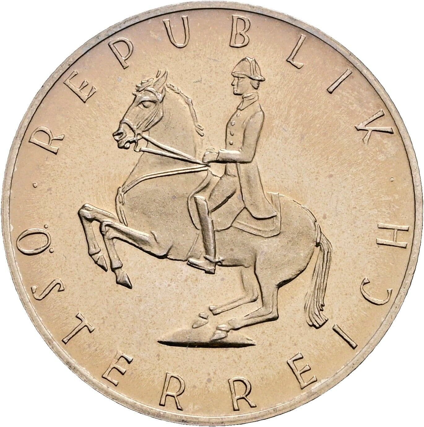 5 Schilling 1980 – Rückseite