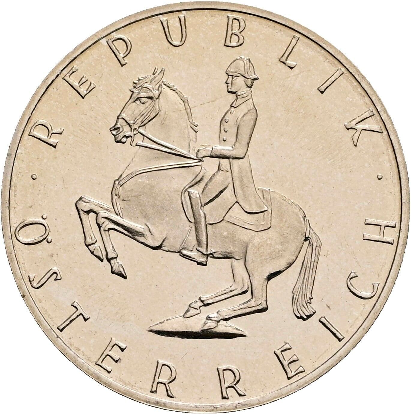 5 Schilling 1980 – Rückseite